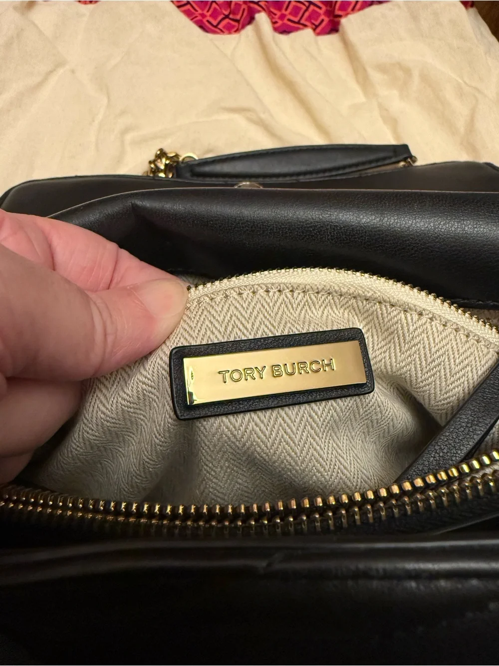 Tory Burch Kira Chevron Convertible Shoulder Bag